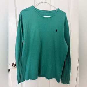 Polo by Ralph Lauren Teal Crew Neck Shirt